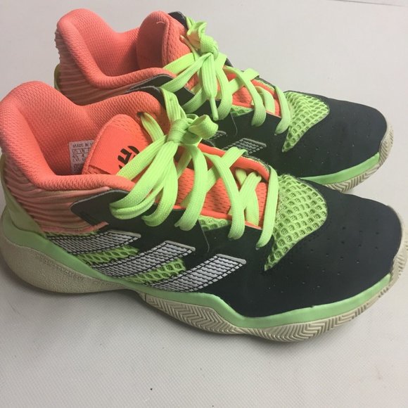 Adidas Harden Stepback J Black & Coral Green EH2769  Size 4.5- main image 4